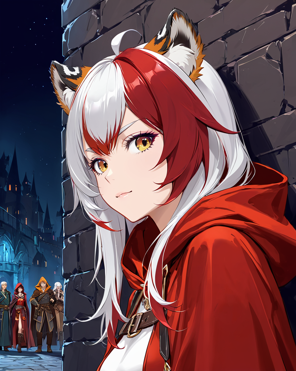 00316-2340005121-a beautiful evil female scoundrel vit a red cloack and hood,hidden behind a wall,watching a caravan of rich men,dungeons and dra.png